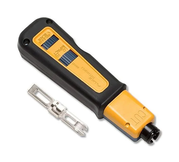 Fluke Networks 10061810 D914S Impact Punch Down Tool with Eversharp 66/110 Cut