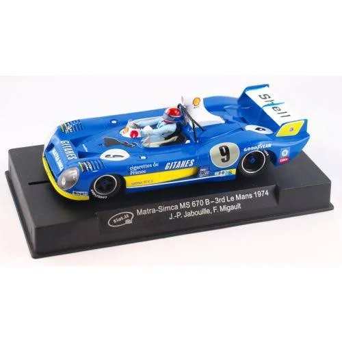 Slot.it Matra-Simca MS 670 B 3rd Le Mans 1974 #9 Performance Slot Car (1:32 Scale)