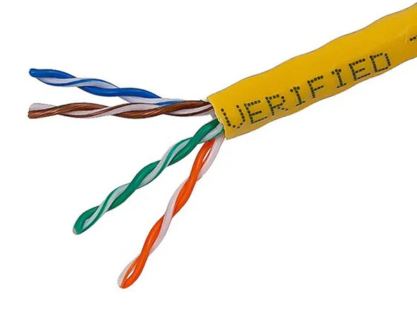 Monoprice 1000& 24AWG Cat5e UTP Stranded Bulk Ethernet Cable, Yellow