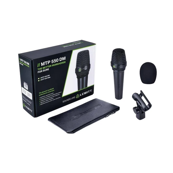 Lewitt MTP 550 DMS Dynamic Handheld Microphone with Switch