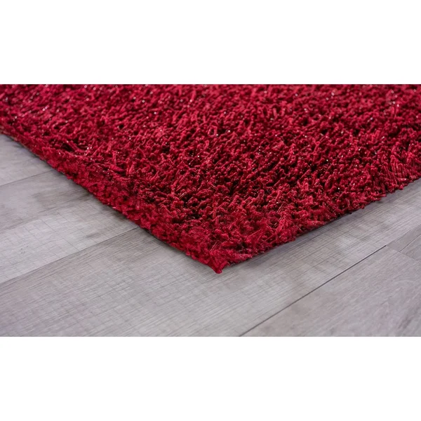 Global Furniture USA Camila Burgundy 8x10 Rug - Burgundy