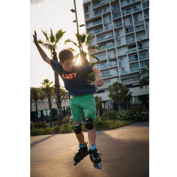 Powerslide One Khaan Jr. LTD Inline Skates (Black)