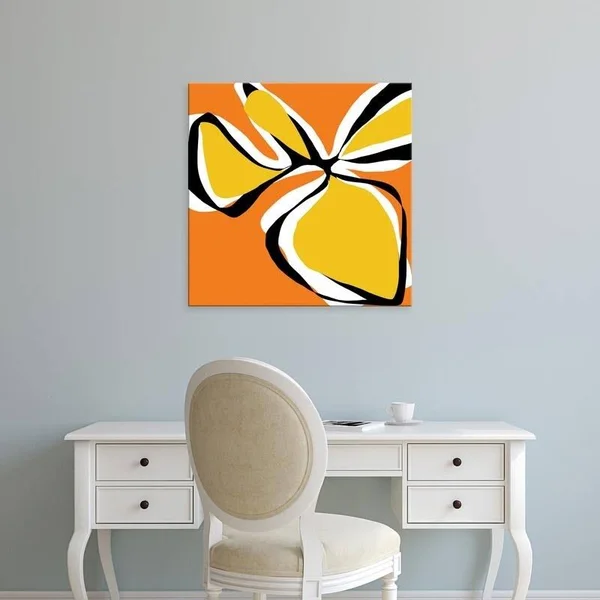 Easy Art Prints Jan Weiss's 'Oh So Pretty - 12 x 12 - Classic Black Frame