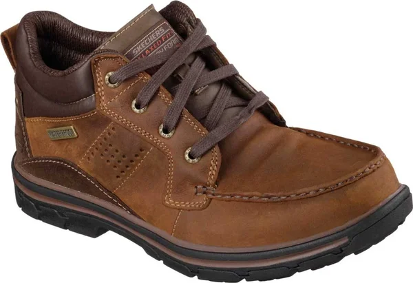Skechers Men's Relaxed Fit Segment Melego - Size: 8.5, Dark Brown