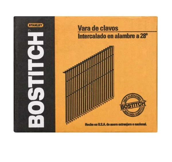 Stanley Bostitch Round Head Stick Framing Nail, 3.25x22 - 2000 count
