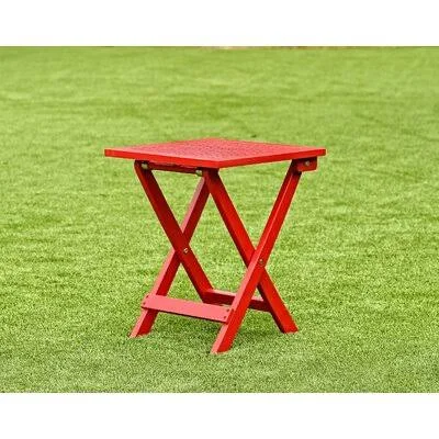 Bertolucci Folding Solid Wood Side Table August Grove