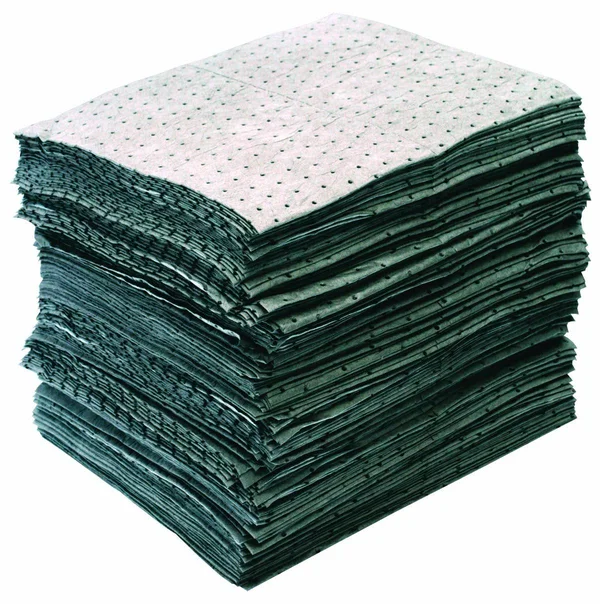 Oil-Dri L91003 Absorbent Pad, universal, gray, pk200