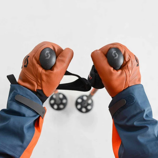 Scott Explorair Spring Glove Dark Grey, Burnt Orange S