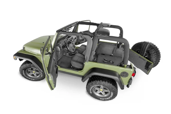 BedRug BTTJ97R BedTred 97-06 Jeep Wrangler TJ Cargo Kit
