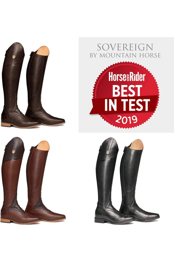 Mountain Horse Sovereign High Rider Ladies Long Riding Boots - Black
