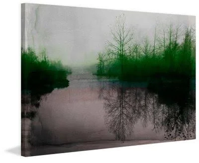 Beetle Lake Canvas Print - Multi