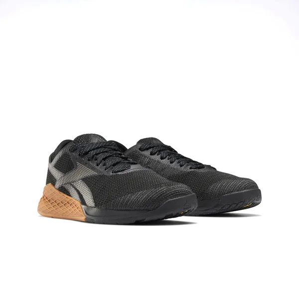 Reebok Women's Nano 9 Cross Trainer, Black/Grey, 5 M US