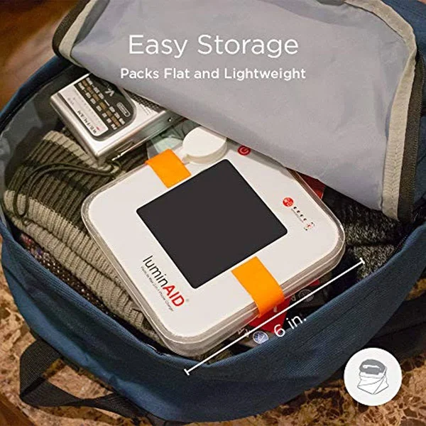 LuminAID Packlite 2-in-1 Phone Charger Lanterns, Great for Camping, Hurricane Emergency Kits and Travel, As Seen on Shark Tank