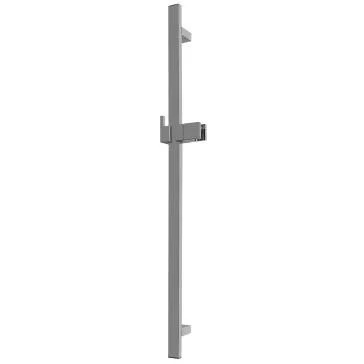 Graff G-8631-OX Contemporary Square Wall Mounted Slide Bar - Onyx PVD