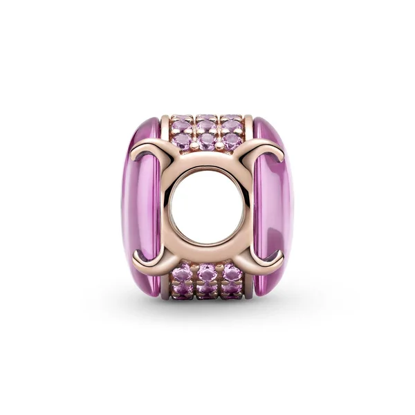 Pandora Colours Pink Oval Cabochon Charm - 789309C02