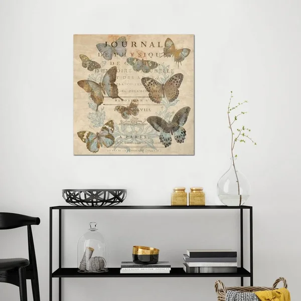 iCanvas Canvases Deborah - Deborah Devellier Papillon I Wrapped Canvas