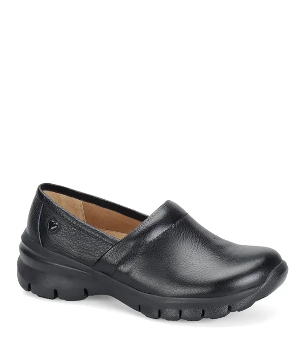 Women's Nurse Mates Libby Slip On, Size: 10, Black