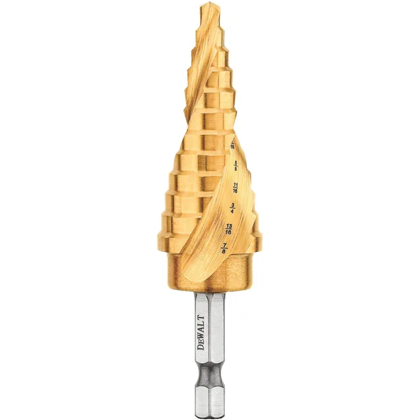 Dewalt Dwa1786ir 3/16x22 - 7/8x22 Impact Ready Step Drill Bit