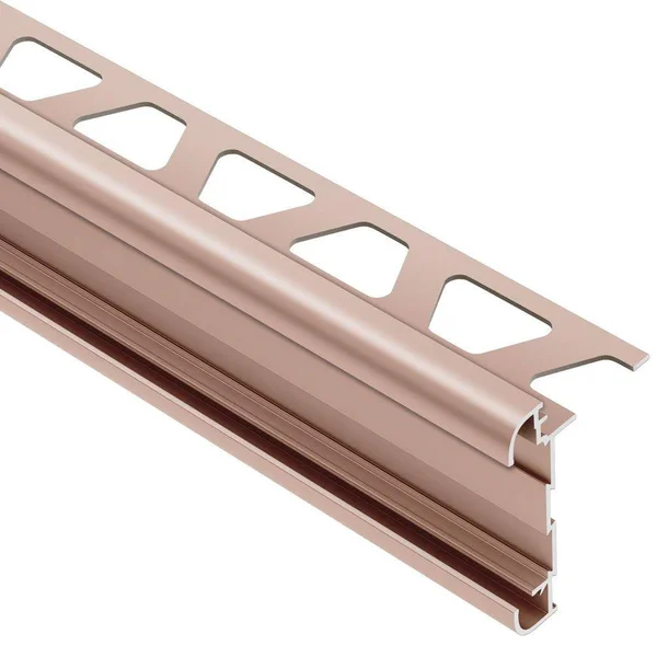 Schluter Rondec-CT Anodized Aluminum Double-Rail Edging Profile