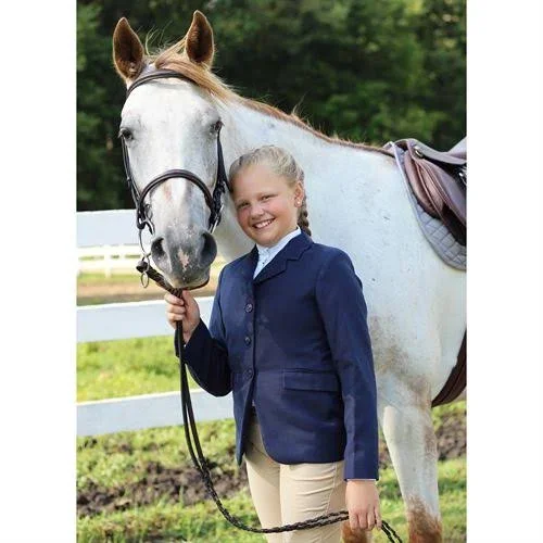 TuffRider Children's Starter Show Coat - 14, Black