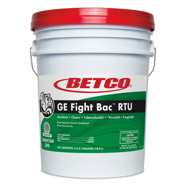 Betco GE Fight-Bac RTU Disinfectant, 5 Gallons - ODFN9858571