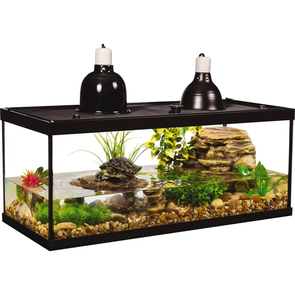 Tetra Deluxe Aquatic Turtle Kit - 20-Gallon, 30 x 12 x 12-Inches