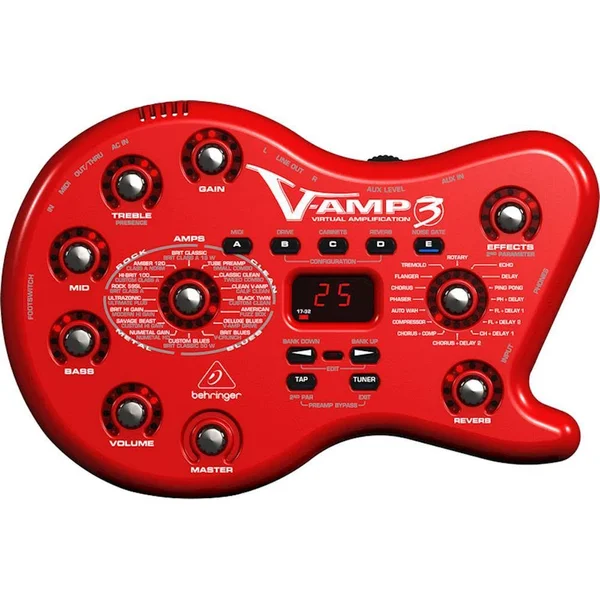 Behringer V-amp3 Virtual Guitar Amplifier with USB Interface