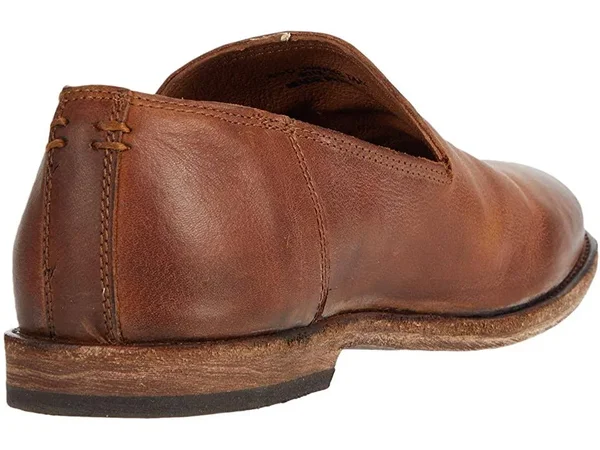 Frye Chris Venetian Flats in Tan - Men's Size 7.5