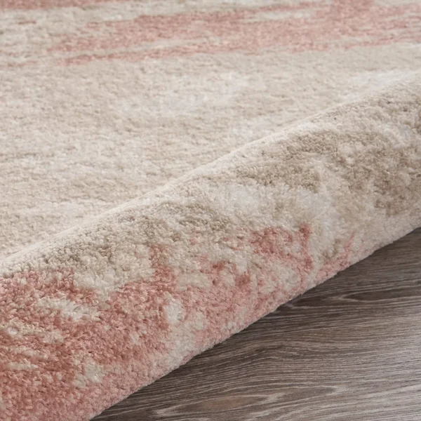 LR Home Abstract Brushstroke Area Rug, 5&2x22 x 7&2