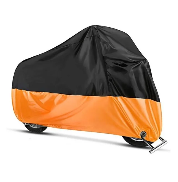 Cover BMW K 1200 GT - LT, 1600 B, GT, GTL Outdoor Tarpaulin Craftride XXXL Black-Orange