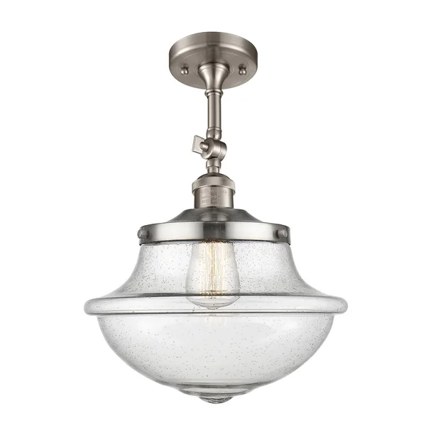 Innovations Lighting Oxford Semi Flush Mount 201F SN G544 (Brushed Satin Nickel)