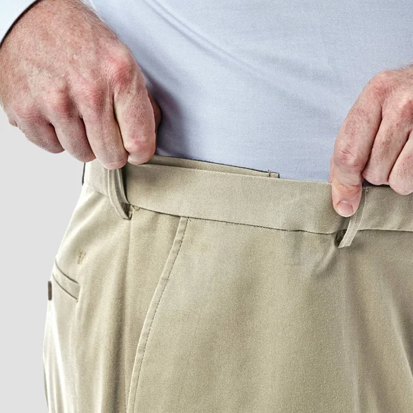Haggar Khaki Big & Tall Premium No Iron Classic Fit Flat Front Pants