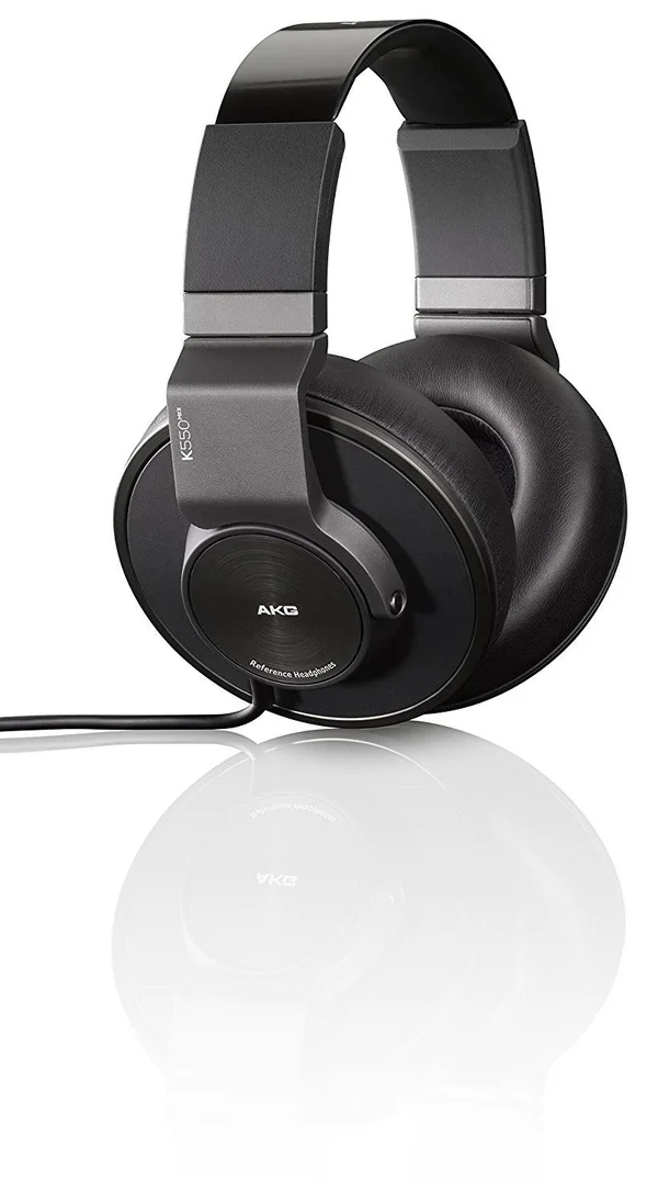 AKG K550MKII Sealed Headphone New Generation 50mm Diameter Dynamic Driver ADOPTE