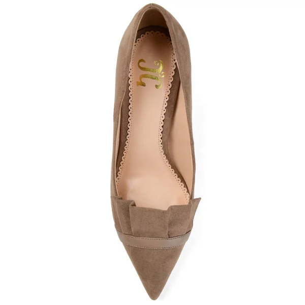 Journee Collection Taupe Marek Heels