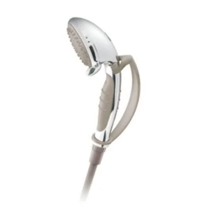 DN8001CH Home Care Pause Control Hand Held Shower, Handheld Showerhead with Hose with Safety Features Ideal for Home Care by Moe