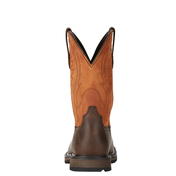 Ariat Groundbreaker Square Toe Steel Toe 11.5 Men's Brown