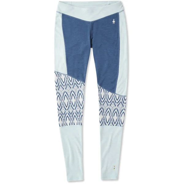 Smartwool Merino 250 Asym Bottom - Women's Nile Blue Medallion - Xs