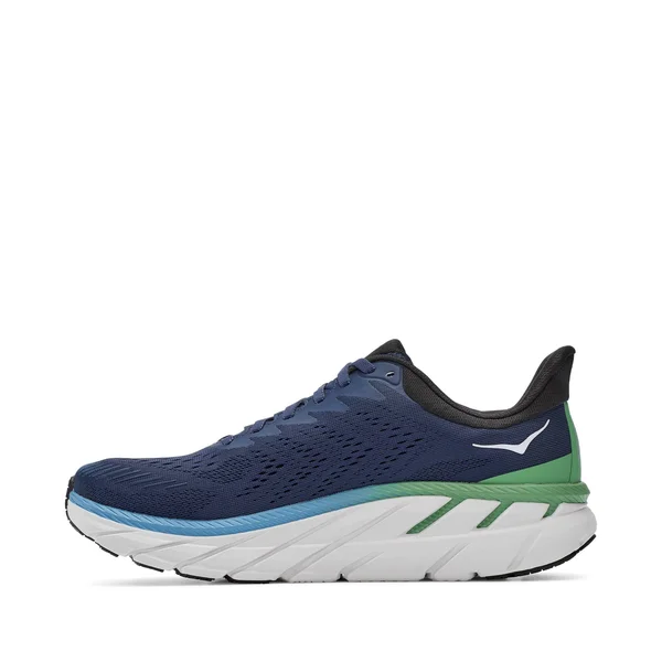 Hoka One One Men's Clifton 7 - 8.5 - Moonlit Ocean/Anthracite