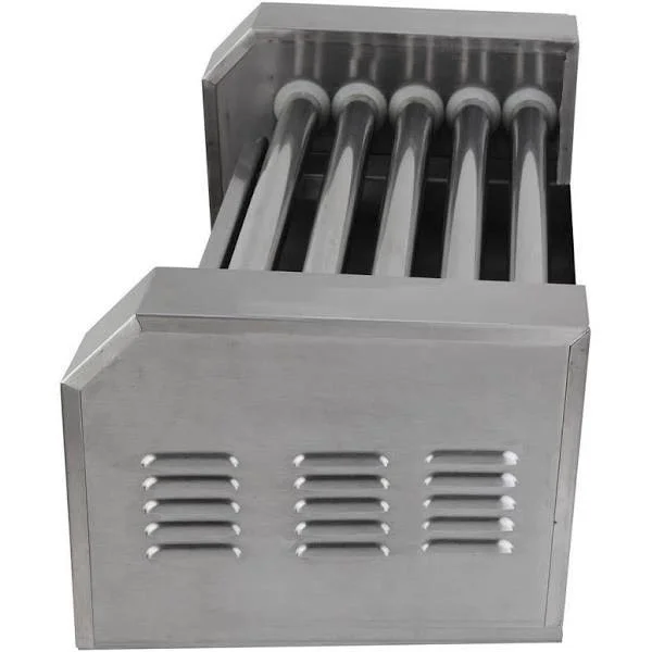RollerDog Big 18 Stainless Steel Hotdog Roller with Drip Tray, Silver