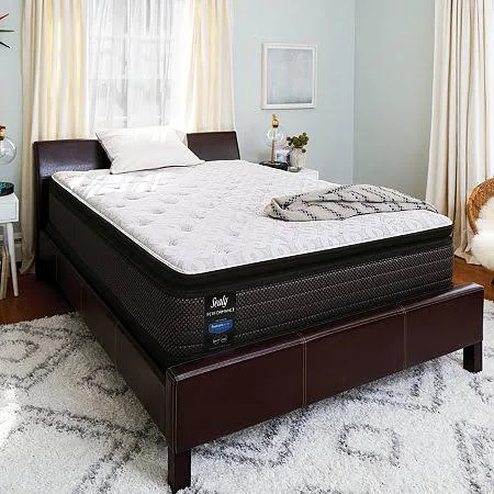 Sealy Posturpedic Curtain Call Firm Pillow Top - Mattress Only - California King, White
