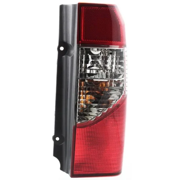 Replacement 2000 Nissan Xterra Tail Light, N730117 Clear & Red Lens