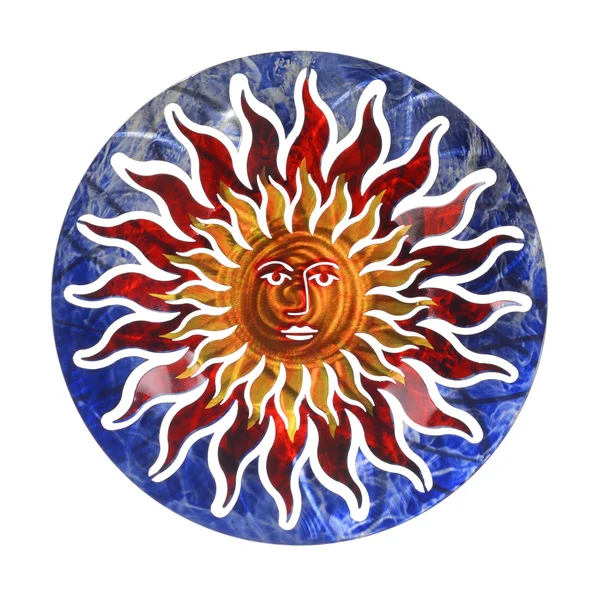 Next Innovations Sun Face Refraxions 3D Wall Art - Blue and Red