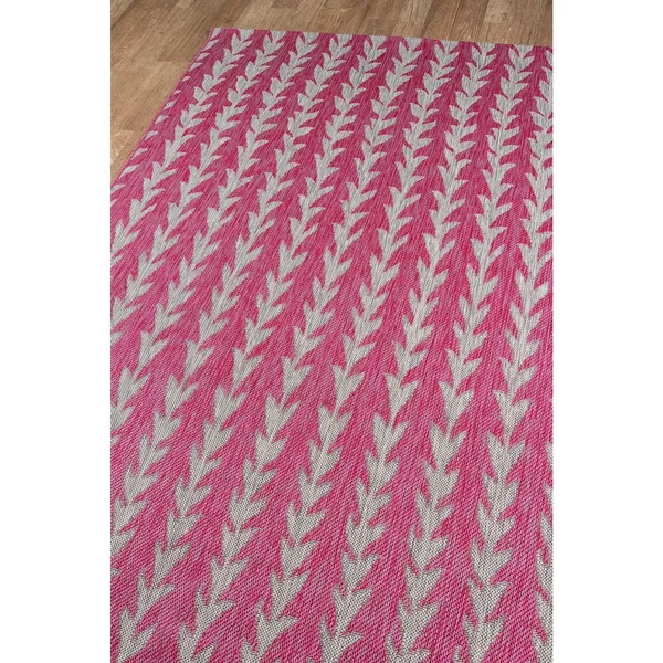 Momeni Villa VI-02 Area Rug - Fuschia, 2& x 10& Runner