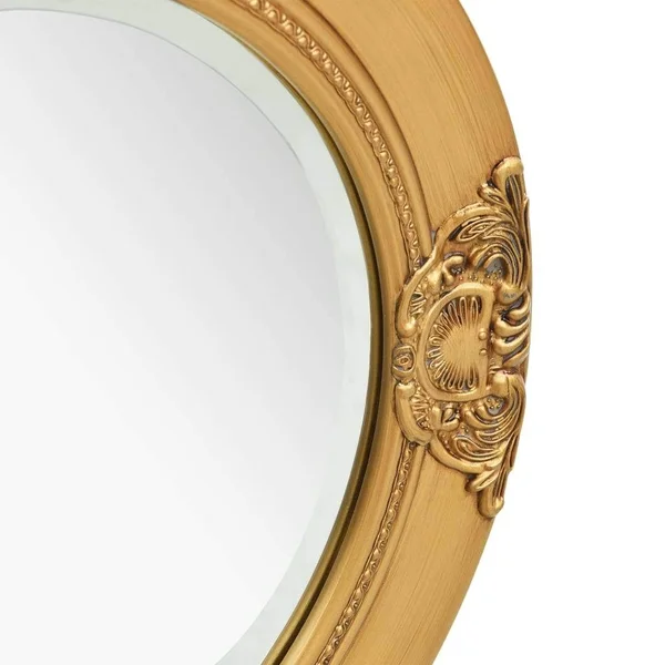 vidaXL Wall Mirror Baroque Style 19.7x22 Black