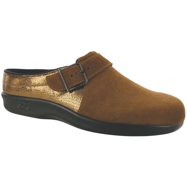 SAS Clog Slip on Loafer Turbinado - 8, WW