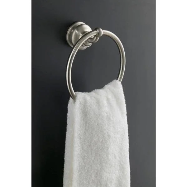 KOHLER K-12165-BN Fairfax Towel Ring, Vibrant Brushed Nickel