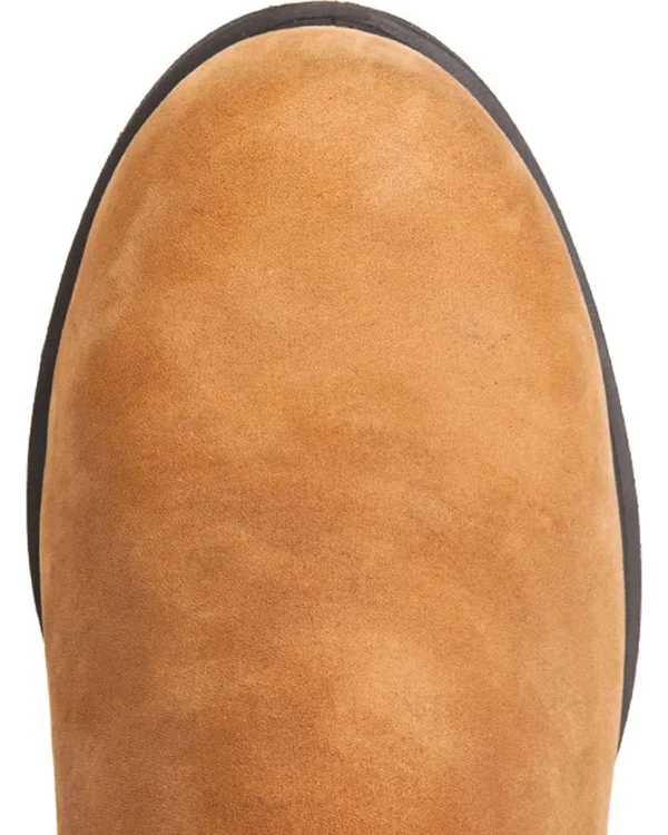 Georgia Boot Men's Farm & Ranch Wellington Comfort Core Work Boots, Mississippi Tan