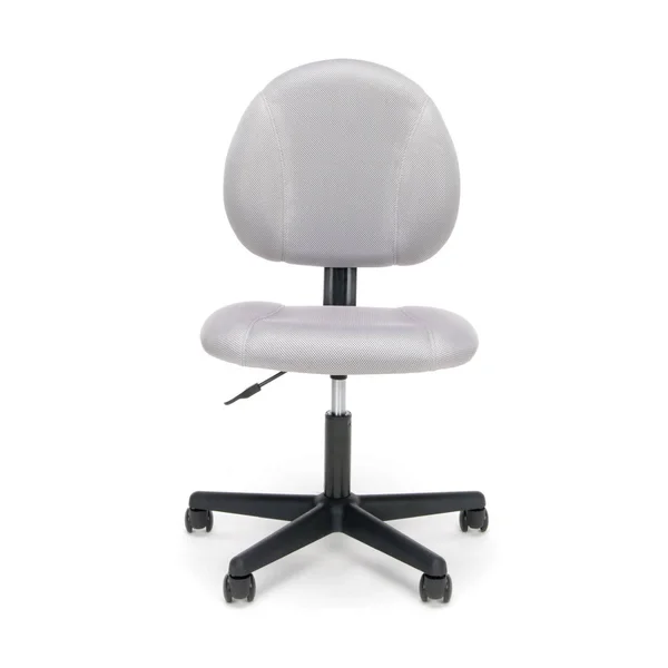 Ofm Basic Upholstered Adjustable Office Chair with Wheels, Black