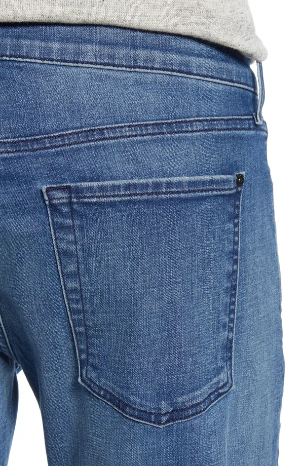 7 for All Mankind The Straight Slim Straight Leg Jeans - Blue - 34