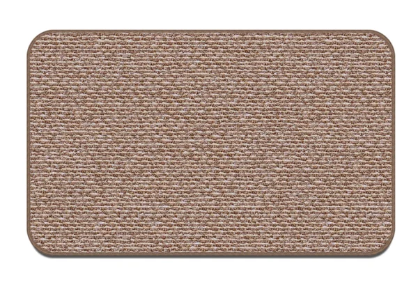 House, Home and More Skid-Resistant Carpet Indoor Area Rug Floor Mat - Praline Brown - 4& x 6& - Many Other Sizes to Choose from